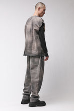 thom/krom M S 197 Grey Stone Wah Spray Men Sweat Shirt/Pullover Worked
