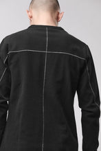 thom/krom M TS 1001 Black Men T-Shirt Worked