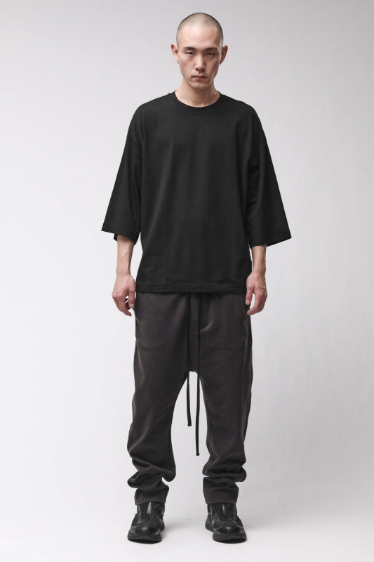 thom/krom M TS 1005 Black Men T-Shirt Worked