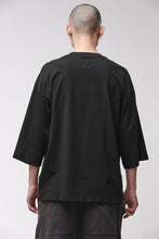 thom/krom M TS 1005 Black Men T-Shirt Worked
