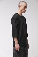 thom/krom M TS 1005 Black Men T-Shirt Worked