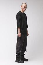 thom/krom M TS 1005 Black Men T-Shirt Worked