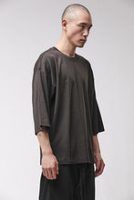 thom/krom M TS 1005 Cold Brown Men T-Shirt Worked