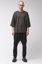 thom/krom M TS 1005 Cold Brown Men T-Shirt Worked