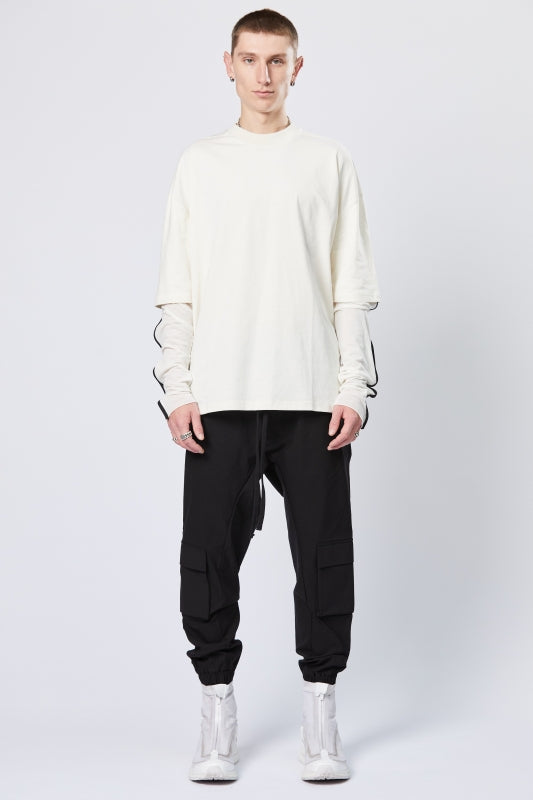 thom/krom SS24 M TS 766 Mens Shirt - Cream