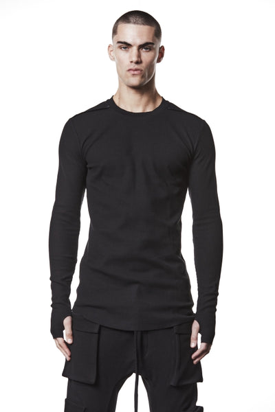 thom/krom AW25 M TS 898 Sweatshirt Black