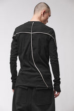 thom/krom M TS 960 Black Men T-Shirt Worked