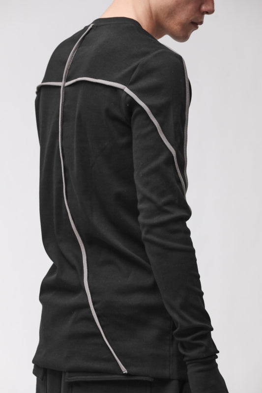 thom/krom M TS 960 Black Men T-Shirt Worked