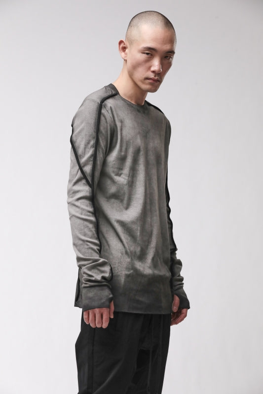 thom/krom M TS 960 Cold Grey Men T-Shirt Worked