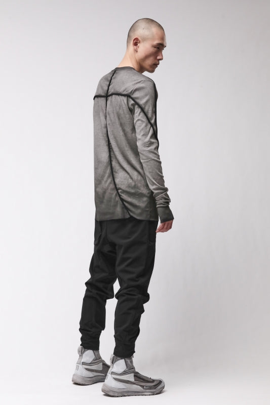 thom/krom M TS 960 Cold Grey Men T-Shirt Worked