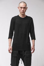 thom/krom M TS 978 Black Men T-Shirt Worked
