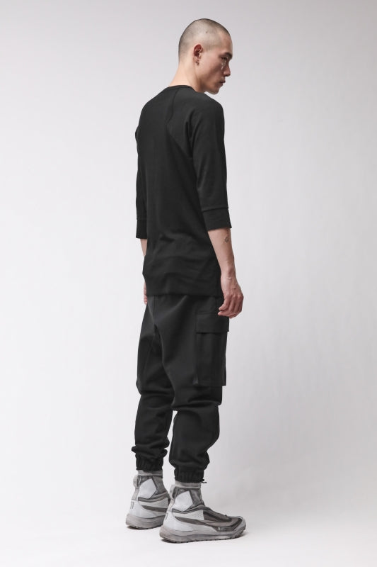 thom/krom M TS 978 Black Men T-Shirt Worked