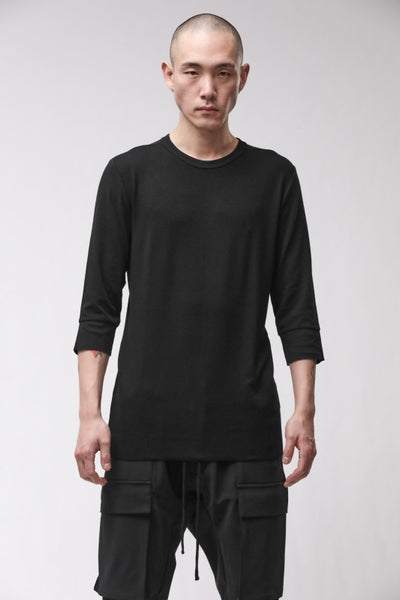 thom/krom M TS 978 Black Men T-Shirt Worked