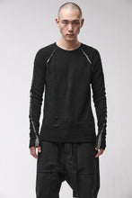 thom/krom M TS 982 Black Men T-Shirt Worked
