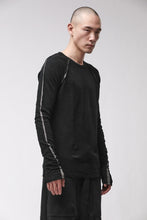 thom/krom M TS 982 Black Men T-Shirt Worked