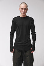 thom/krom M TS 999 Black Men T-Shirt Worked
