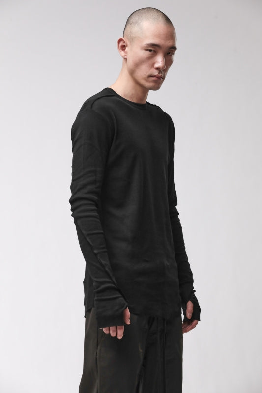thom/krom M TS 999 Black Men T-Shirt Worked