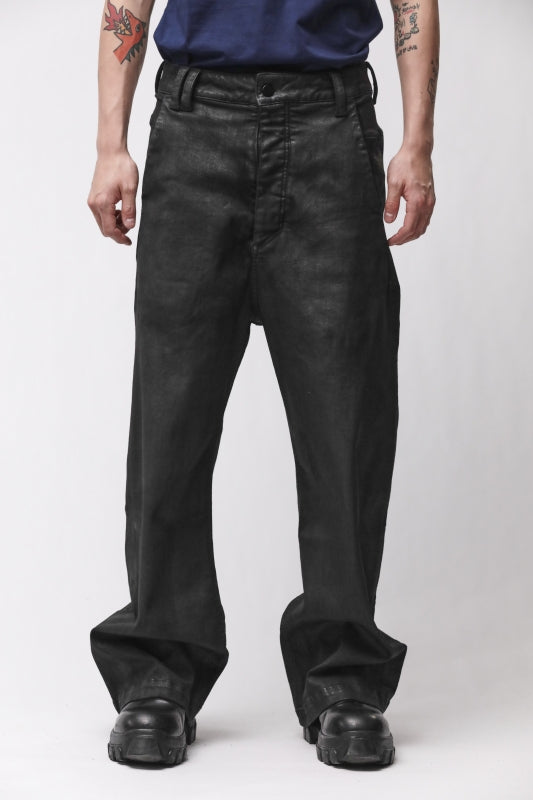 thom/krom M T 108 Black Coated Men Trousers