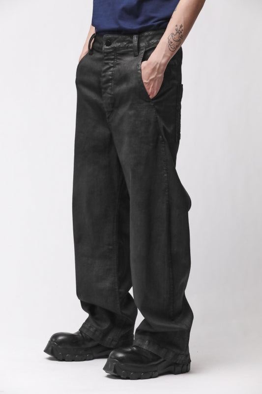 thom/krom M T 108 Black Coated Men Trousers