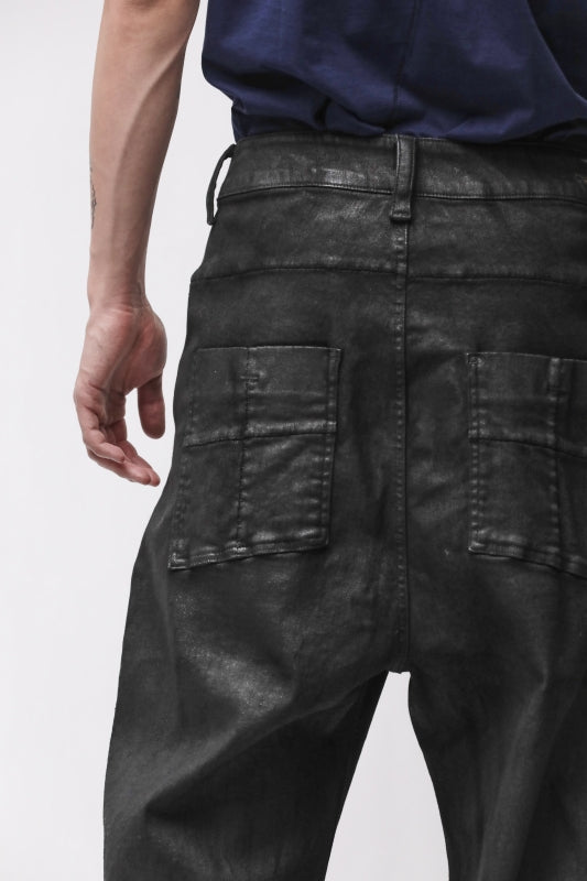 thom/krom M T 108 Black Coated Men Trousers