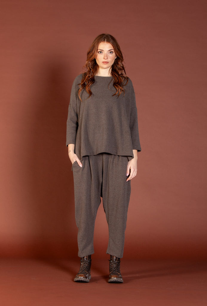 MAMA B AW25 Emotiva Jumper Antracite
