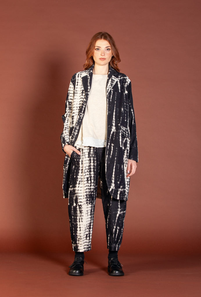 MAMA B AW25 Bianco PR Pants Nebbia