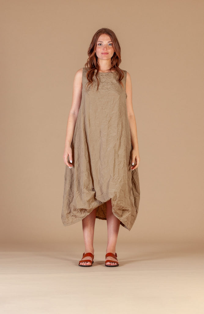 MAMA B ALMA L SS26 DRESS - Antracite