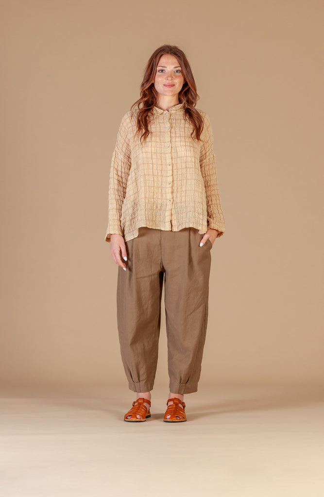 MAMA B BIANCO D SS26 trousers - Cumino Tboom