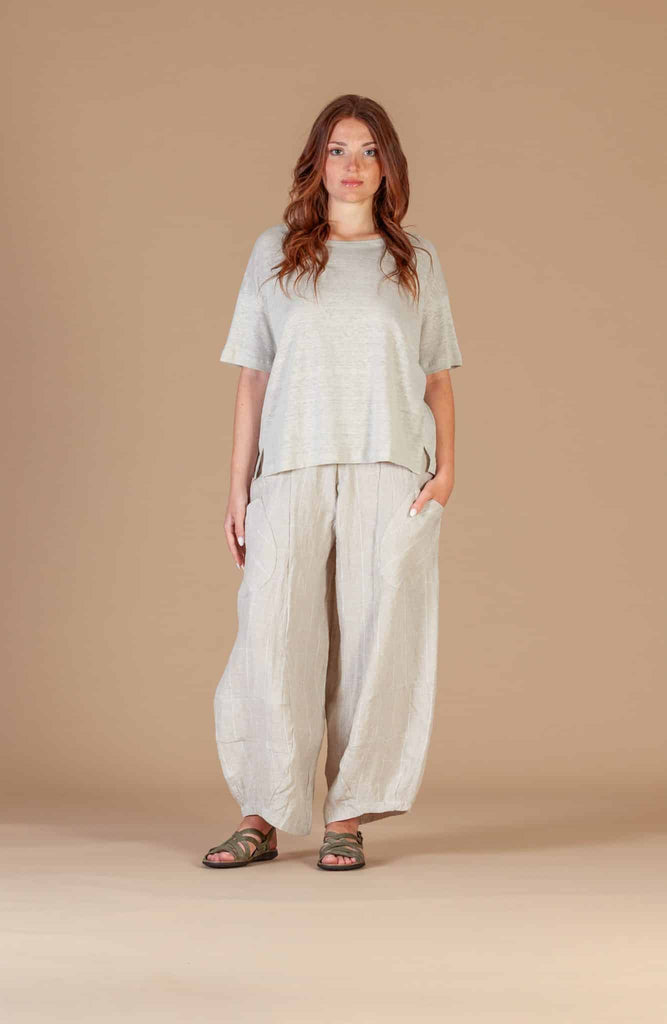 MAMA B PACE A/E SS26 PANTS - Antracite Teuse
