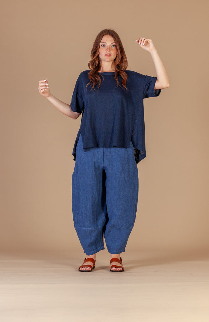 MAMA B FRA SS26 jumper - Antracite