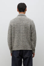 AW26 Norse Projects Aldrup Donegal Square Jacket, Light Grey Melange