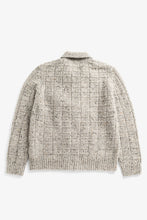 AW26 Norse Projects Aldrup Donegal Square Jacket, Light Grey Melange