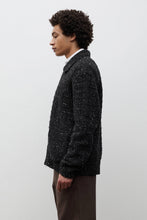 AW26 Norse Projects Aldrup Donegal Square Jacket, Charcoal Melange