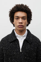 AW26 Norse Projects Aldrup Donegal Square Jacket, Charcoal Melange