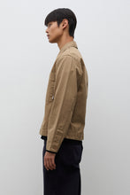 SS27 Norse Projects Arresskov Broken Twill Overshirt Lead Grey