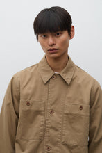 SS27 Norse Projects Arresskov Broken Twill Overshirt Lead Grey