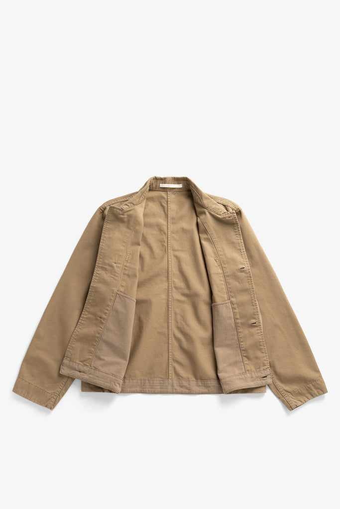 SS27 Norse Projects Arresskov Broken Twill Overshirt Lead Grey
