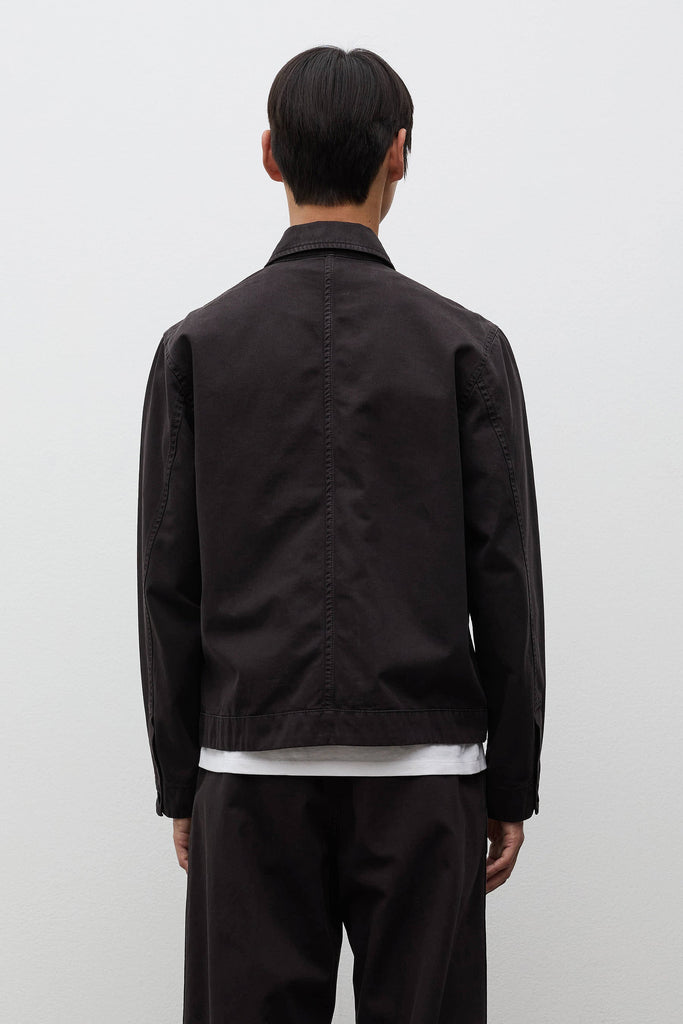AW26 Norse Projects Arresskov Broken Twill Overshirt, Black