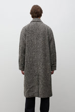 AW26 Norse Projects Reilstad Donegal Wool Balmacaan Raglan Coat, Charcoal Melange