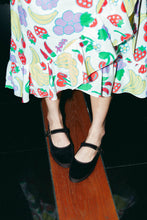 Antonia Mary Jane velvet shoes