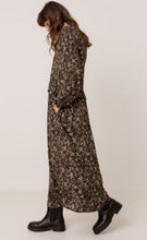 AW26 MAXI-VOLUME BOHO DRESS - BLACK