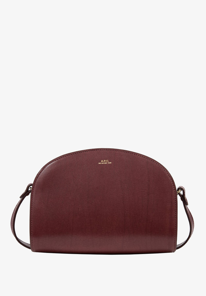A.P.C. Bags SAC DEMI-LUNE BORDEAUX