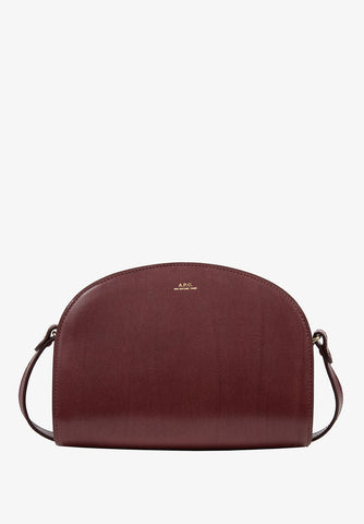 A.P.C. Bags SAC DEMI-LUNE BORDEAUX