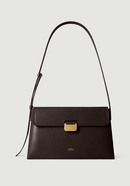 A.P.C SS27 LZZ  Marron fonce SAC SIMONE (Copy)