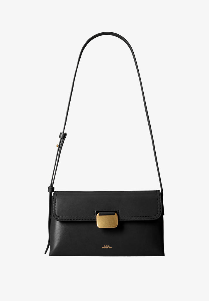 A.P.C SS27 LZZ BLACK SAC SIMONE SMALL NOIR
