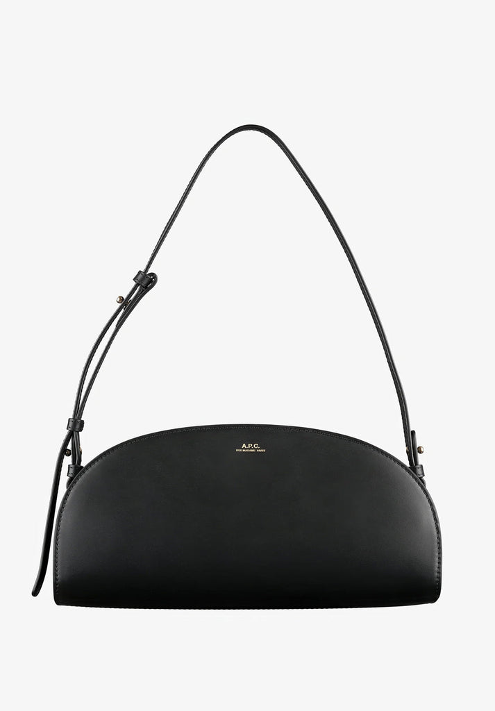 A.P.C. Bags SAC DEMI-LUNE SHOULDER - LZZ BLACK