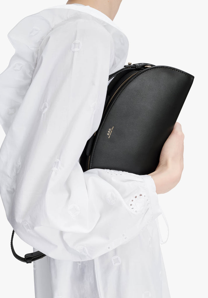 A.P.C. Bags SAC DEMI-LUNE SHOULDER - LZZ BLACK