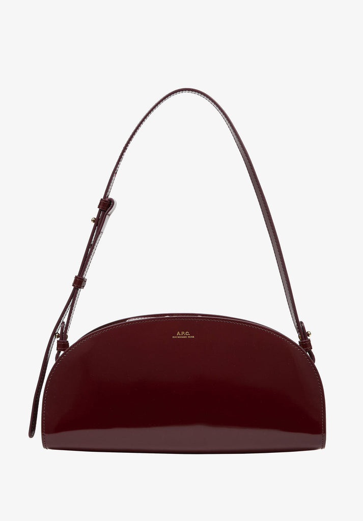 A.P.C. Bags SAC DEMI-LUNE Bordeaux