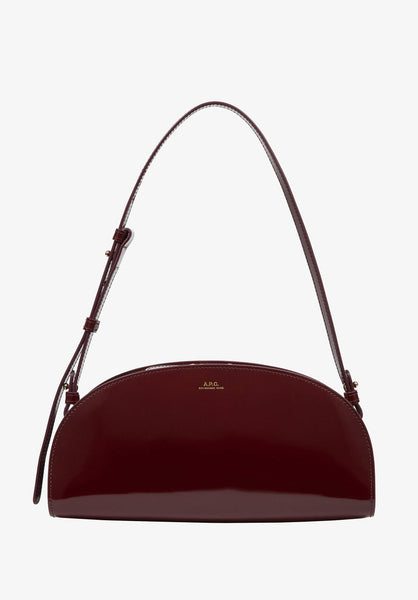 A.P.C. Bags SAC DEMI-LUNE Bordeaux