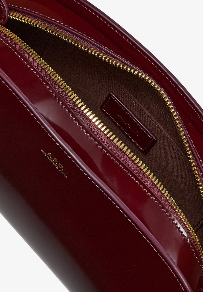 A.P.C. Bags SAC DEMI-LUNE Bordeaux